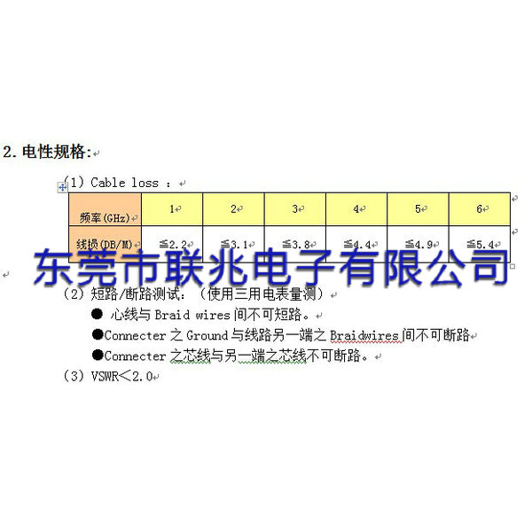 LZ-RFCABLE-02A